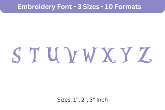 Alice Font Lowercase S to Z Review