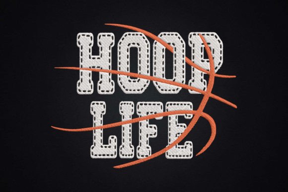 Basketball Hoop Life Embroidery Review