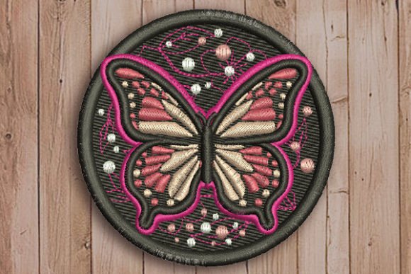 Butterfly in Circle Embroidery Review