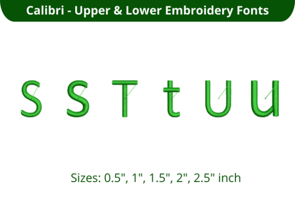 Calibri Font STU: A Seller’s Perspective on Versatile Embroidery Design