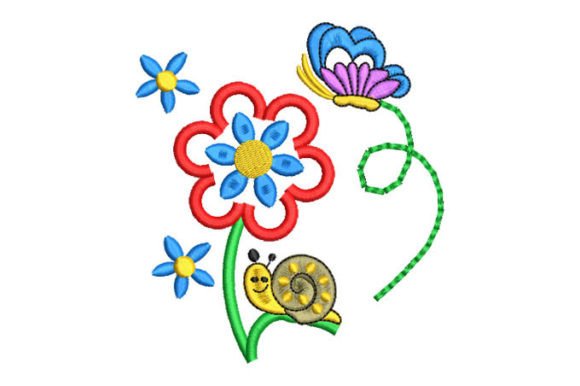Colorful Flowers with Snail: A Seasonal Review