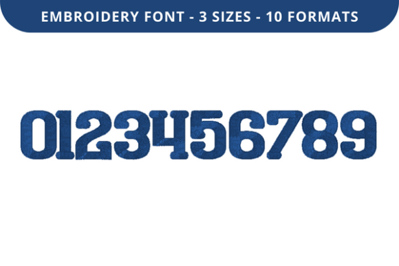 Do Not Enter Font 0 to 9 Embroidery Review