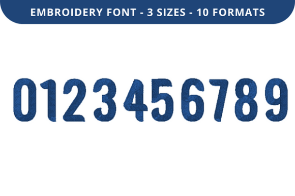 Experimunich Font 0 to 1 Embroidery Review