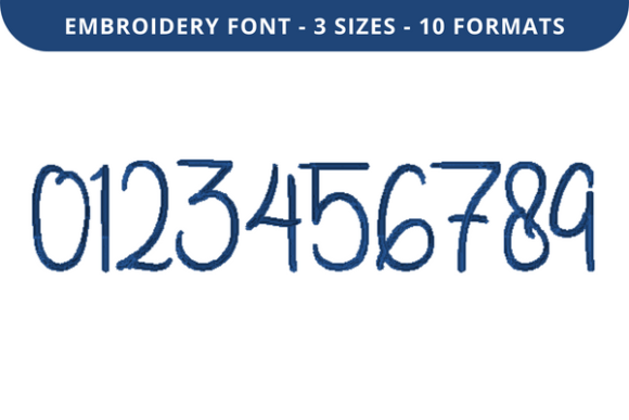 Flowers by Us Font 0 to 9 Review