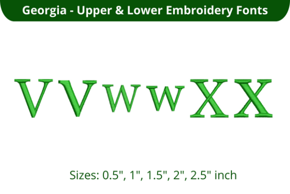 Georgia Font VWX Review: A Designer’s Take on Personalized Embroidery