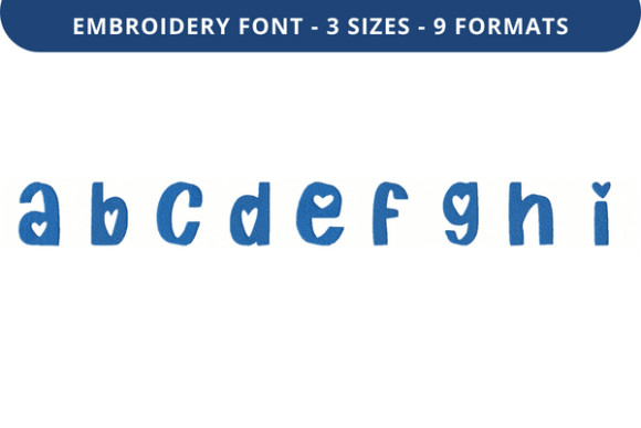 Heart of the City Font a to I Review