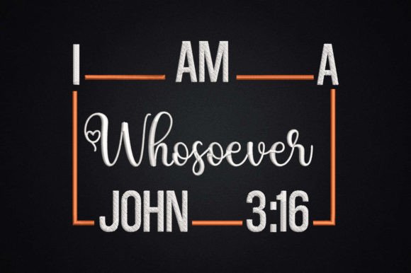 I Am A Whosoever Christian Embroidery Review