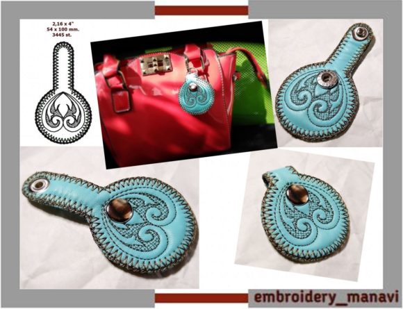 Key Fob Embroidery Review for Holiday Collections