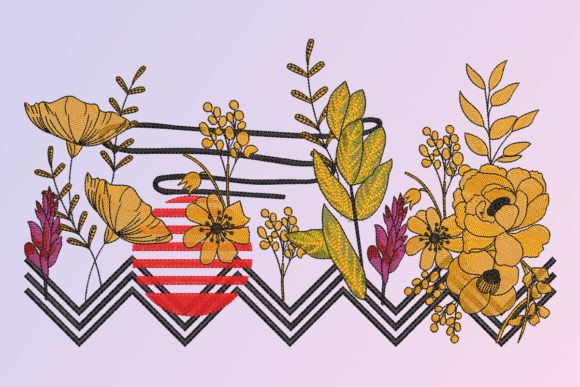 Natural Floral Border Review