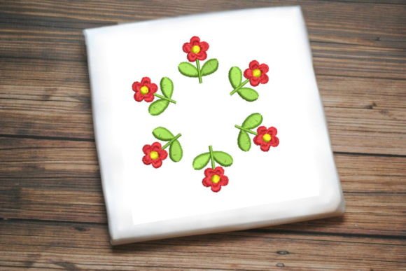 Red Flower Arrow Embroidery Review