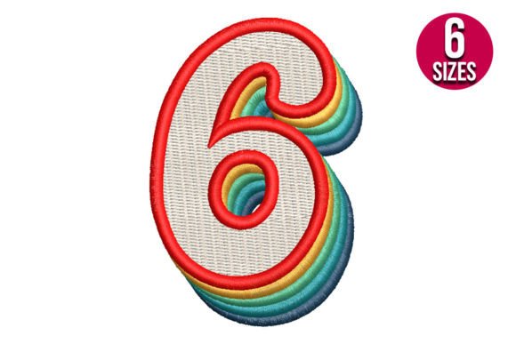 Retro Number Six Embroidery Review