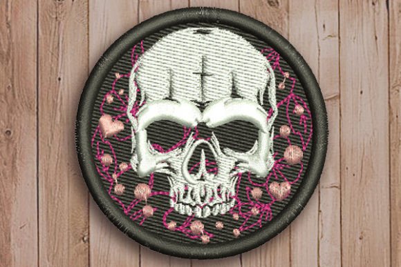 Skull in Circle Embroidery Review