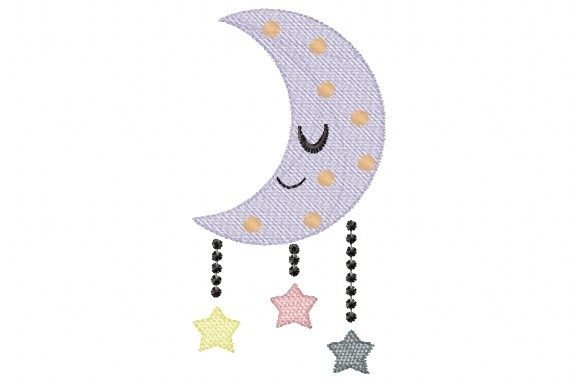 Smiley Face Moon with Stars Review