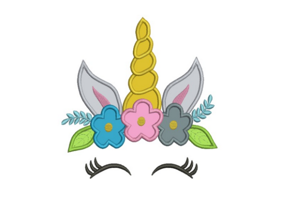 Unicorn Face Applique Review